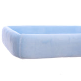 Tava mot baieti, aniversare 1 an, ursulet cu balon, catifea bleu, 7 piese, 34x25 cm, REC5011/36